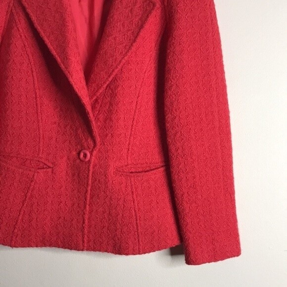 Luca Luca 100% wool blazer coat ladies size small - Picture 3 of 11